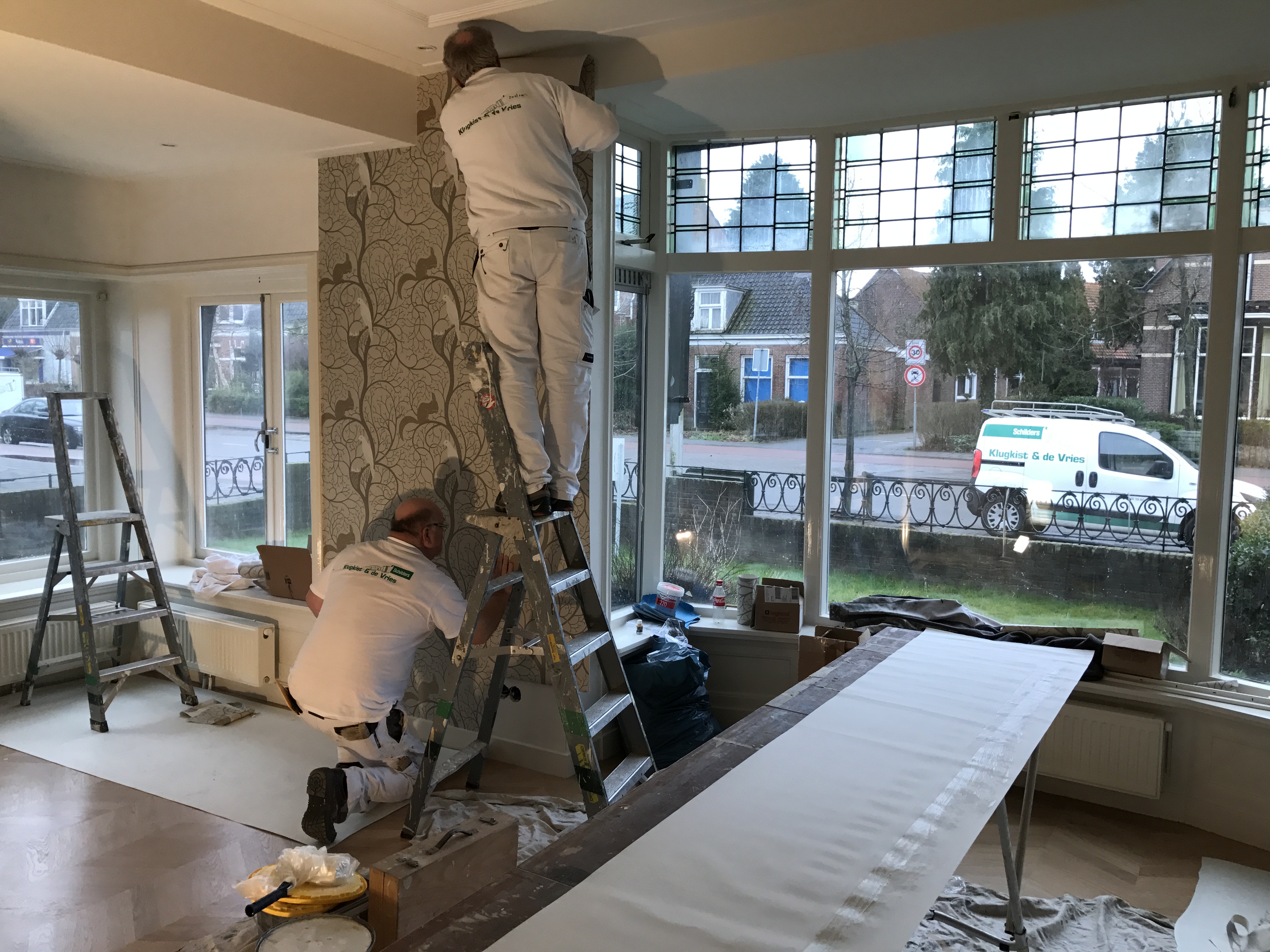 Behang als eyecatcher - Klugkist & de Vries