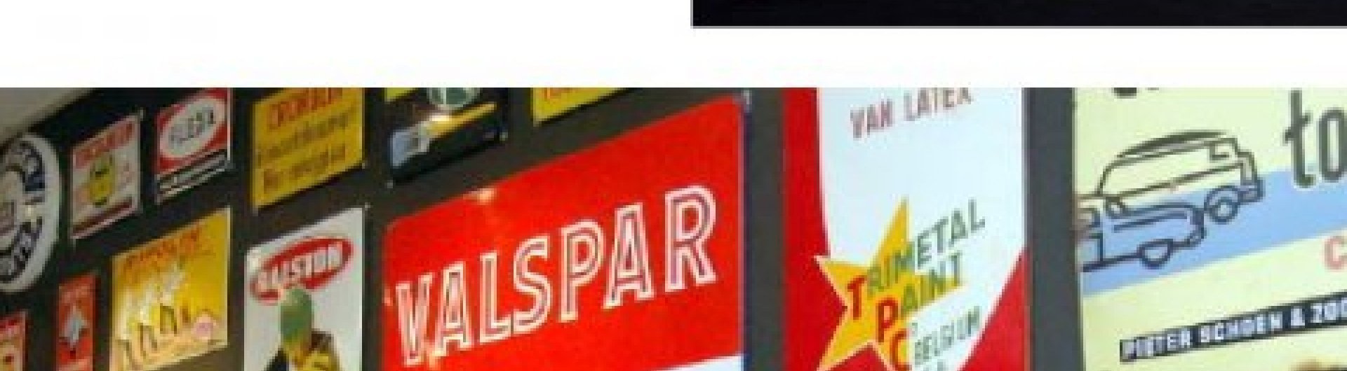 Winkel reclame borden